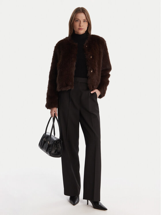 Artigli Artigli Krzno ACEC002933 Smeđa Regular Fit