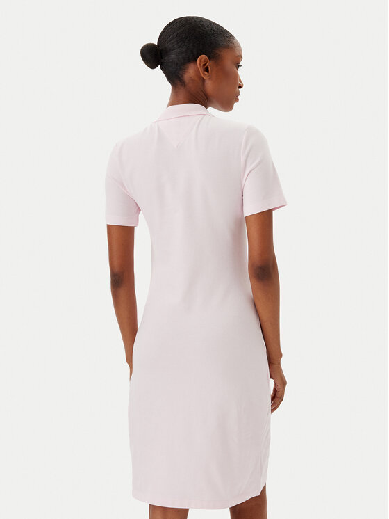 Tommy Hilfiger Tommy Hilfiger Rochie de zi WW0WW43228 Roz Slim Fit