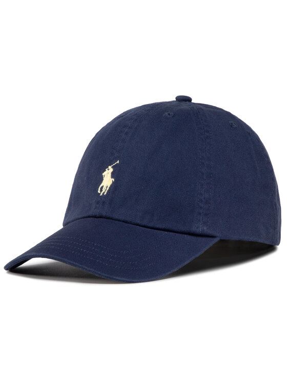 Polo Ralph Lauren Cepure ar nagu Clsc Cap 323552489004 Tumši zils