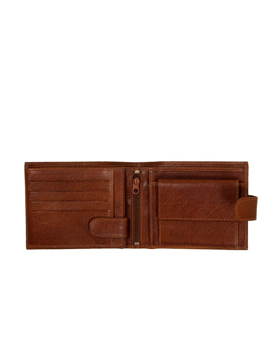 Mustang Mustang Portfel MUSTANG Triest Wallet Brązowy