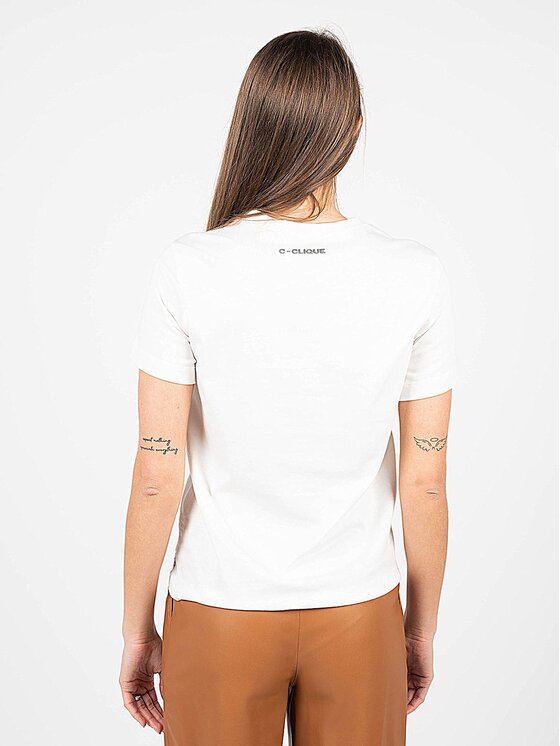 PINKO Pinko T-Shirt 1C10BP 8359 | Rex Λευκό Regular Fit