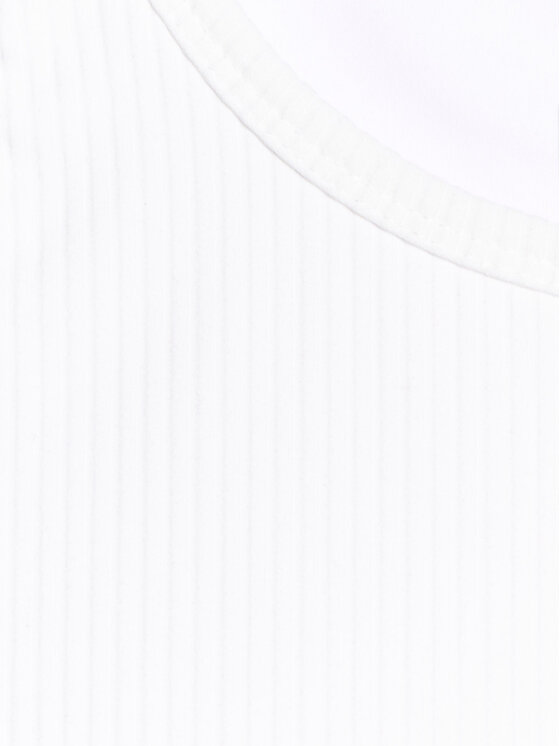 4F 4F Tank top SMART OFFICE Biały Slim Fit