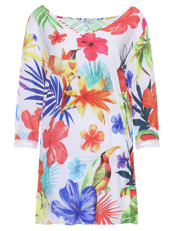 Desigual Desigual Vasarinė suknelė Aruba 20SWMW18 Spalvota Regular Fit