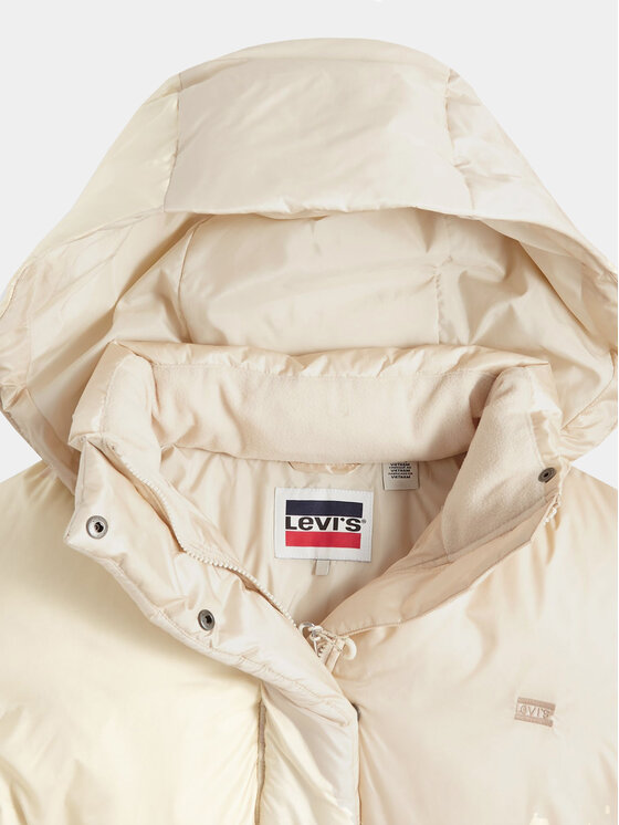 Levi's® Levi's® Μπουφάν πουπουλένιο Pillow Bubble A5880-0003 Εκρού Relaxed Fit