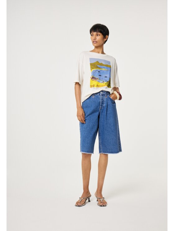 Fabienne Chapot Fabienne Chapot T-Shirt 6093-1607-175 Beżowy
