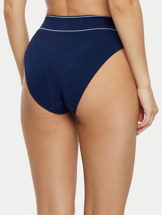 Polo Ralph Lauren Polo Ralph Lauren Klasické kalhotky s vysokým pasem 4P2025 Tmavomodrá