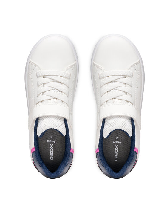 Geox Geox Tenisice J Eclyper Girl J36LRA 0BCKC C0006 M Bijela