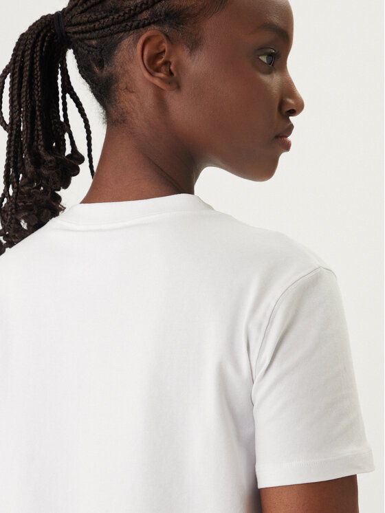 Versace Jeans Versace Jeans T-shirt 80HAHT09 Bianco Regular Fit