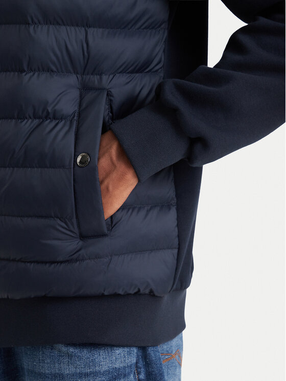 Tommy Hilfiger Tommy Hilfiger Prijelazna jakna Mix Media MW0MW44942 Tamnoplava Regular Fit