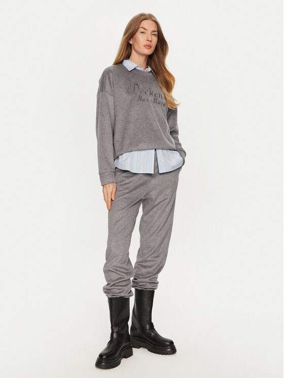 Weekend Max Mara Weekend Max Mara Долнище анцуг Elis 2425786022 Сив Relaxed Fit