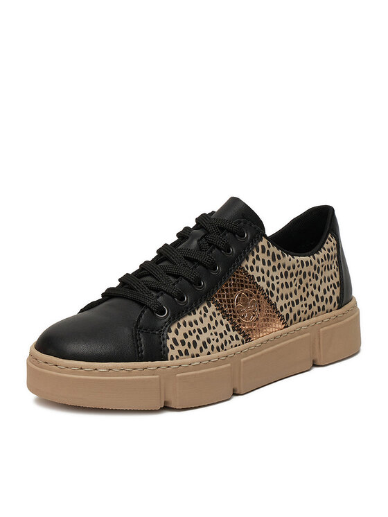 Rieker Rieker Sneakersy N5910-62 Czarny