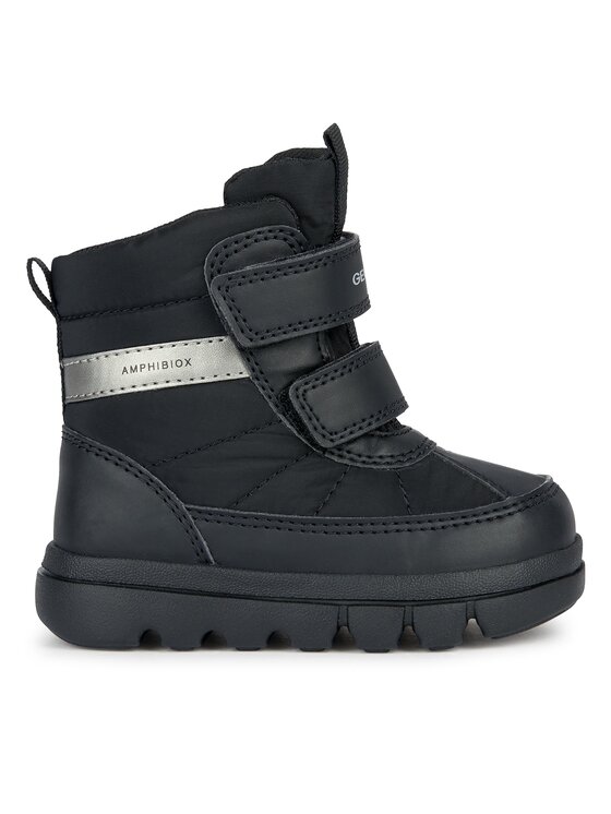 Geox Geox Μπότες Χιονιού B Willaboom Boy B Ab B365BG 0FU54 C9999 M Μαύρο