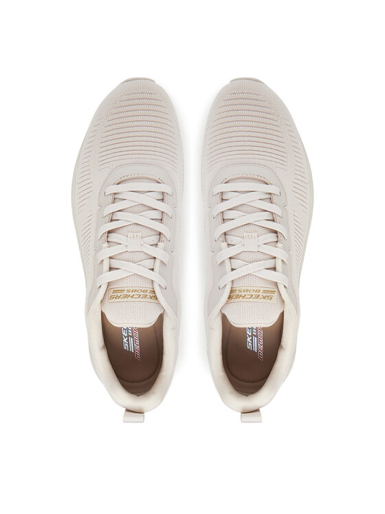 Skechers Skechers Sneakersy Bobs B Flex Hi-Flying Hi 117385/OFWT Biały