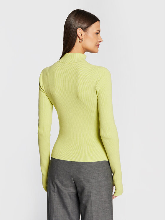 Herskind Herskind Dolčevita Vita 4631853 Zelena Slim Fit