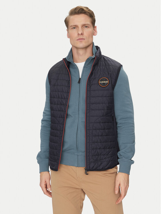 Napapijri Napapijri Γιλέκο Amiata NP0A4ICR Σκούρο μπλε Regular Fit