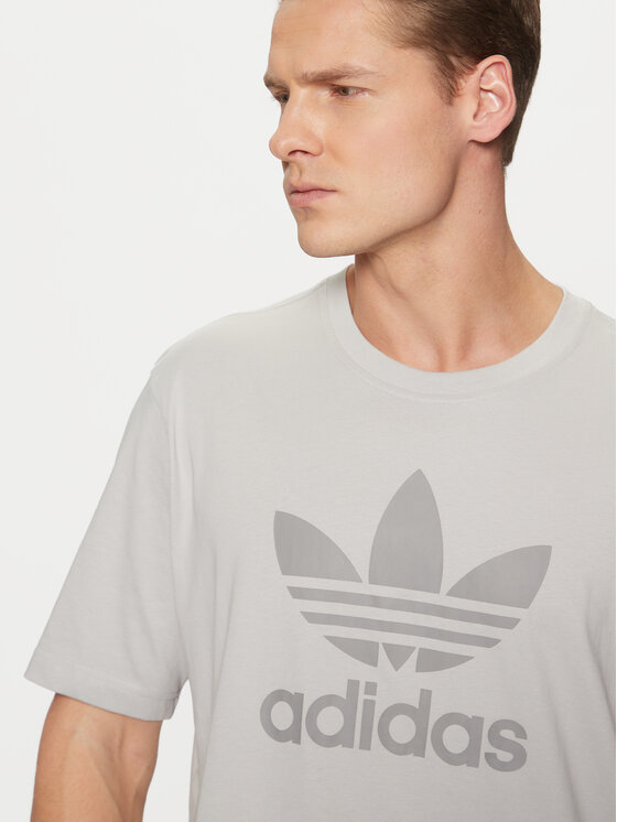 adidas adidas Póló adicolor Trefoil JP2548 Szürke Regular Fit