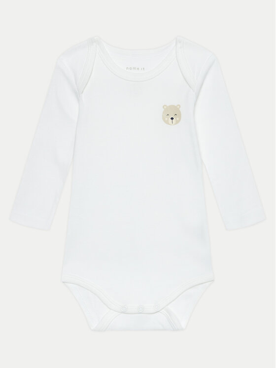 NAME IT NAME IT Sada 3 kusů dětského body 13232750 Barevná