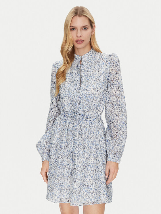 Guess Guess Rochie cocktail W5GK07 WH4K2 Colorat Regular Fit