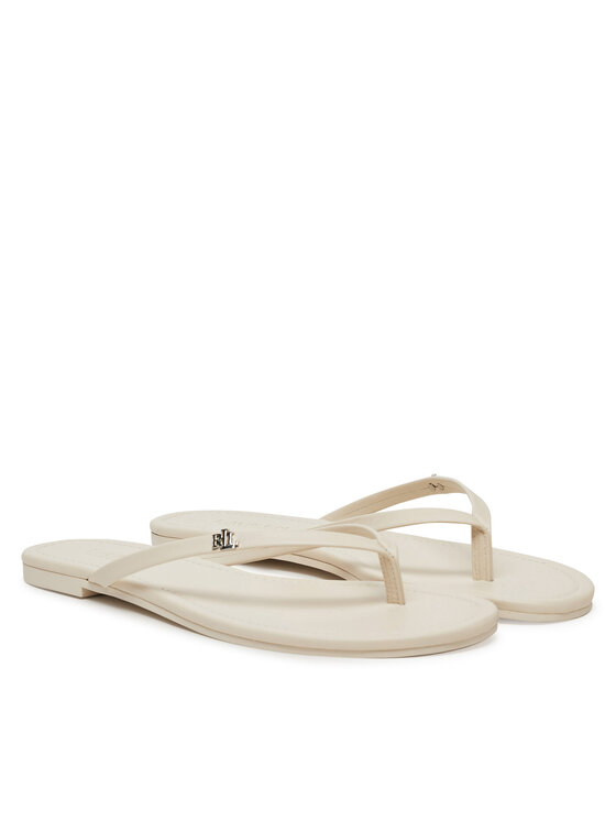 LAUREN RALPH LAUREN LAUREN RALPH LAUREN Japonki Raquel 802953931009 Biały