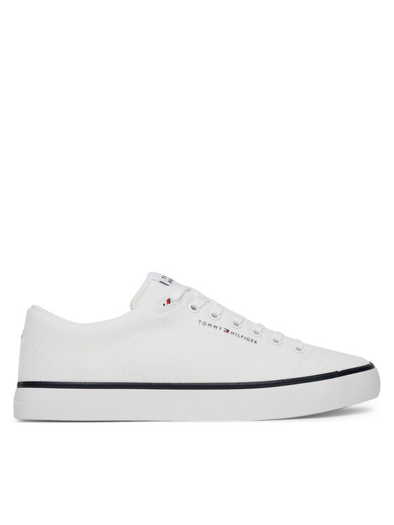 Teniși Tommy Hilfiger Hi Vulc Core Low Ii Mesh FM0FM05513 Alb