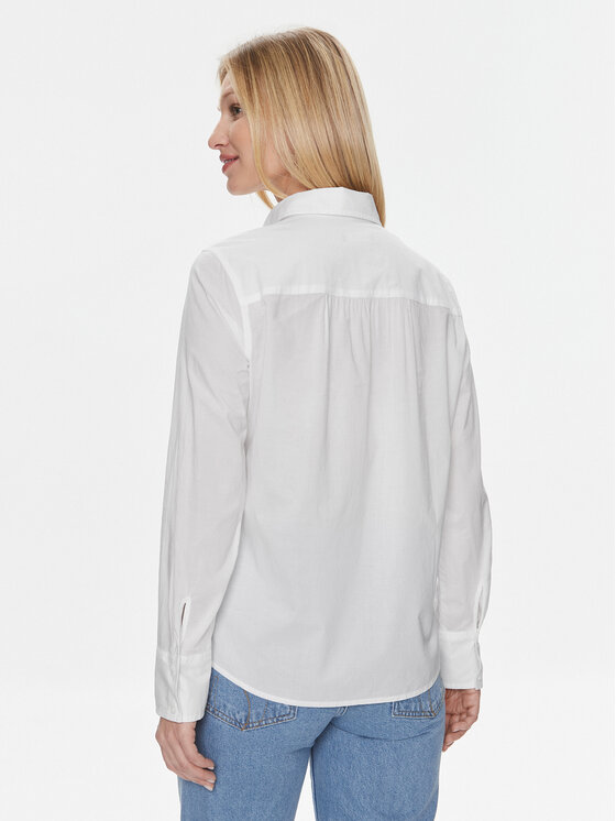 United Colors Of Benetton United Colors Of Benetton Πουκάμισο 5CQYDQ06U Λευκό Regular Fit