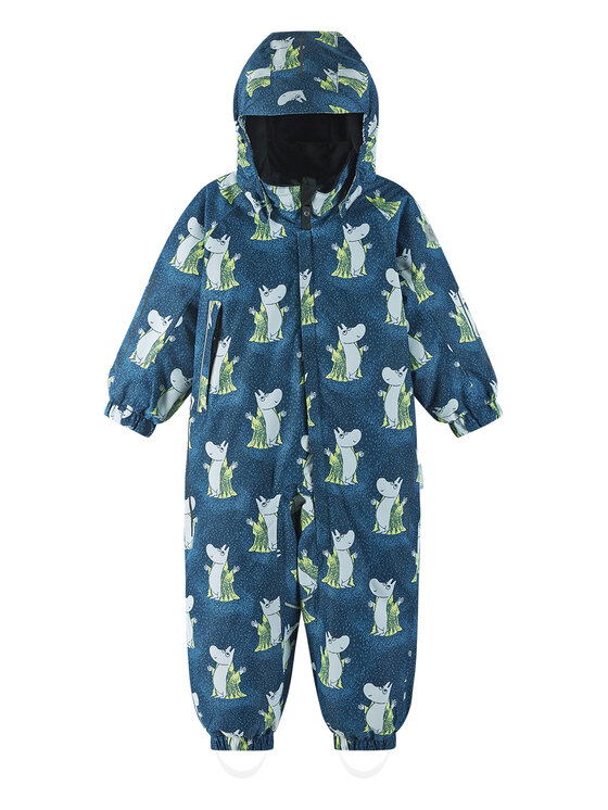 Reima Reima Zimski kombinezon Moomin Lyster 5100011D Tamnoplava Regular Fit