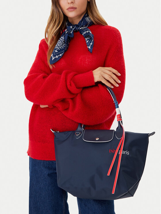 Longchamp Longchamp Torebka 2605HBG Granatowy