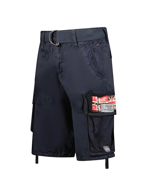 Geographical Norway Geographical Norway Bermudy SX1425H/GNO-Navy Granatowy Regular Fit