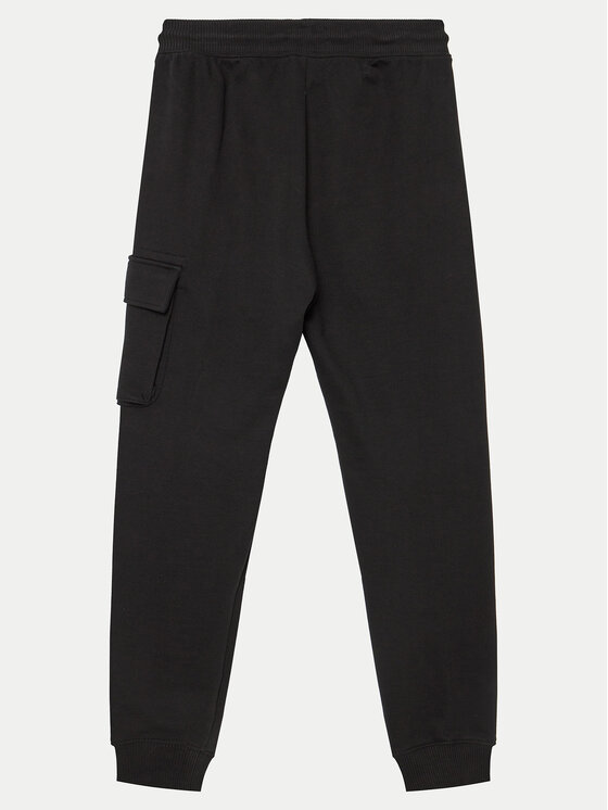 Calvin Klein Jeans Calvin Klein Jeans Sportinės kelnės Badge IB0IB02199 Juoda Relaxed Fit