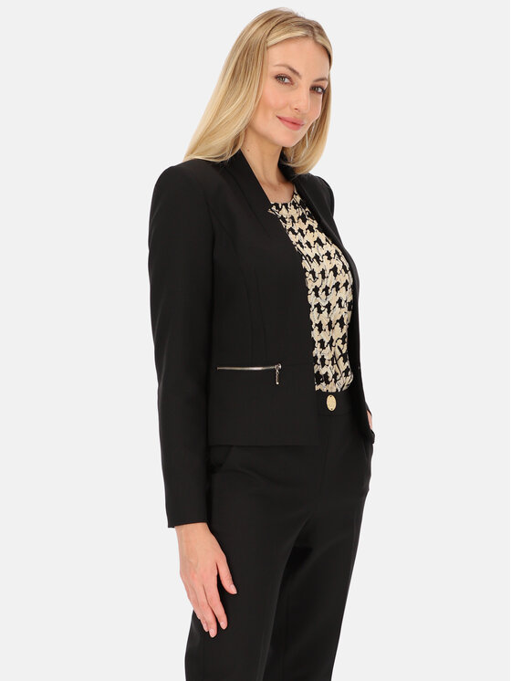 L’AF L’AF Marynarka Gazel Czarny Slim Fit