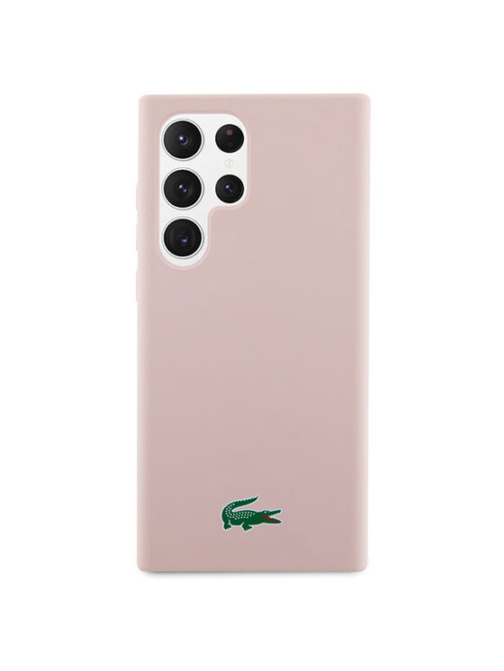 Lacoste Lacoste Etui na telefon S23 Ultra Różowy