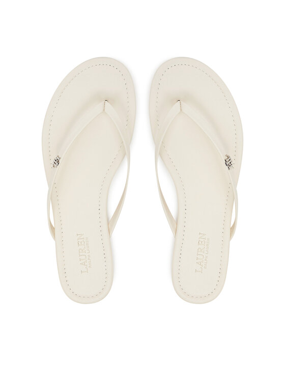 LAUREN RALPH LAUREN LAUREN RALPH LAUREN Japonki Raquel 802953931009 Biały