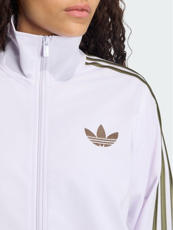 adidas adidas Kurtka przejściowa 163465 Fioletowy Loose Fit