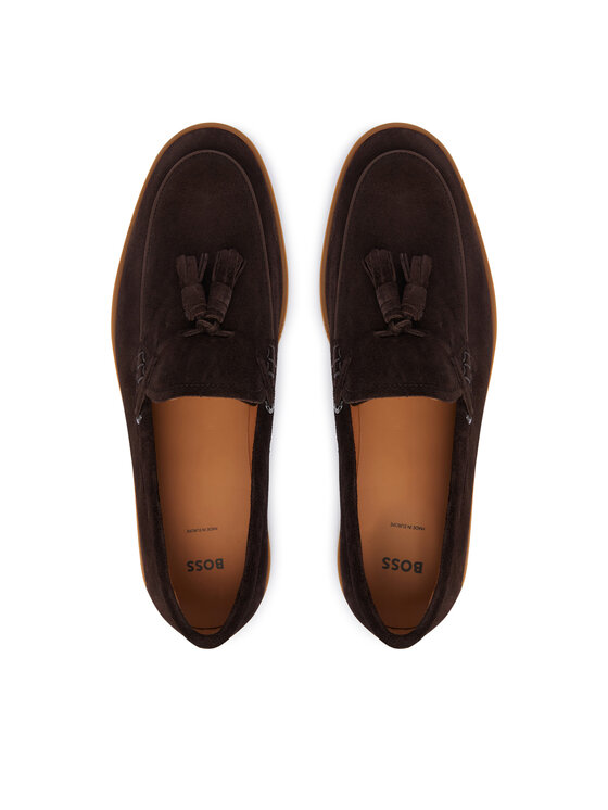 BOSS BOSS Mokasini Hedley 50568771 Temno rjava