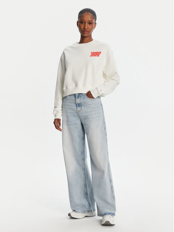 Tommy Jeans Tommy Jeans Jeansy Claire DW0DW21291 Niebieski Wide Leg