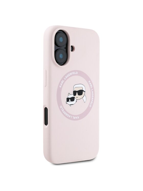 KARL LAGERFELD KARL LAGERFELD Etui na telefon iPhone 16 Różowy