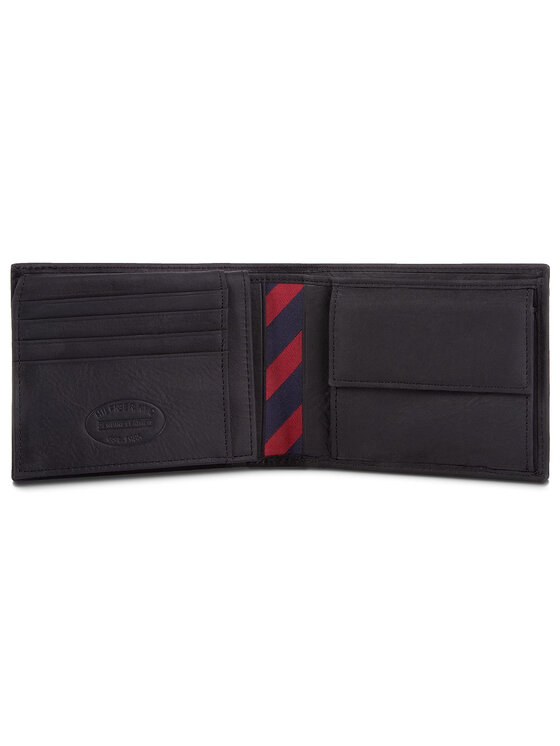 Tommy Hilfiger Tommy Hilfiger Suur meeste rahakott Johnson Cc Flap And Coin Pocket AM0AM00660/82566 Must