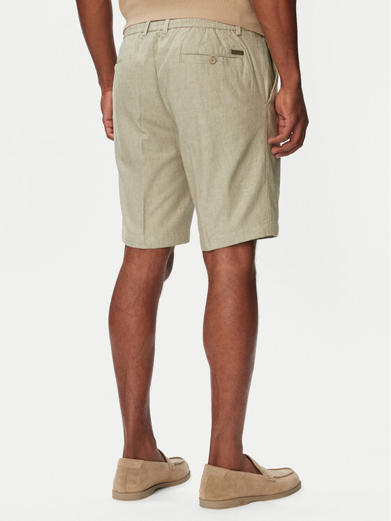 Bugatti Bugatti Stoffshorts 1949-16419E Grau Regular Fit