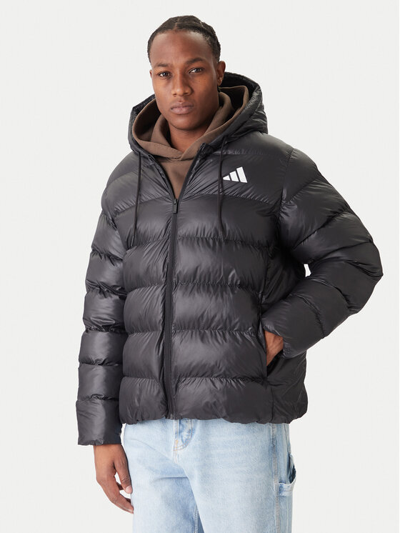 adidas Kurtka zimowa Essentials Climawarm JX7787 Czarny Regular Fit
