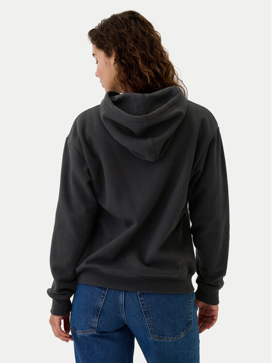 Gap Gap Majica dugih rukava 463506-56 Crna Regular Fit