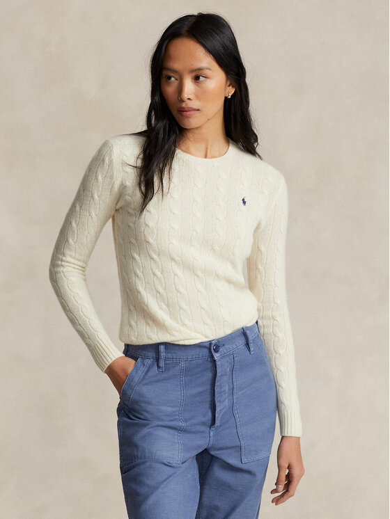Polo Ralph Lauren Polo Ralph Lauren Maglione 211910421001 Écru Regular Fit