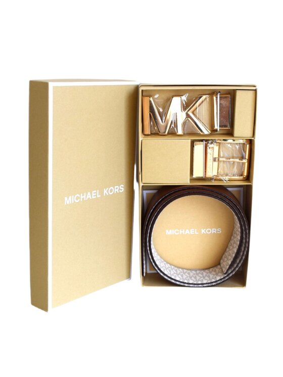 Pasek MICHAEL Michael Kors, Kolorowy, SIGNATURE REVERSIBLE BUCKLE