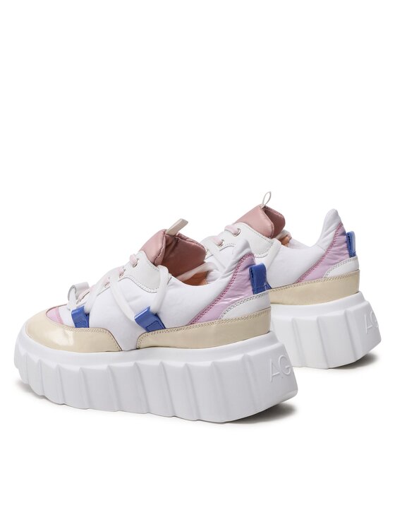 AGL AGL Sneakersy Blondie D943001PGKZ090F905 Biela