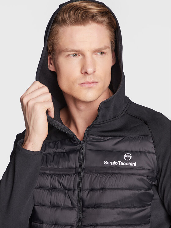 Sergio Tacchini Sergio Tacchini Prijelazna jakna Nam 39324 Crna Regular Fit