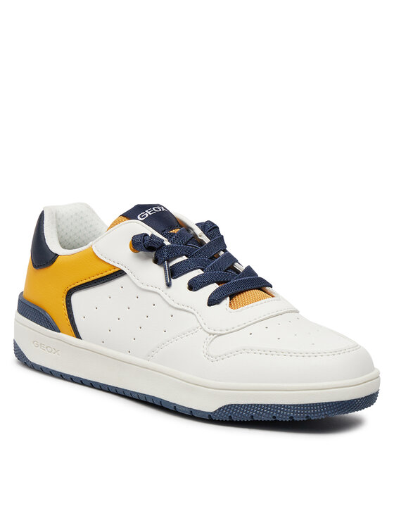 Geox Geox Sneakersy J Washiba Boy J45LQB 05411 C0592 D Biały