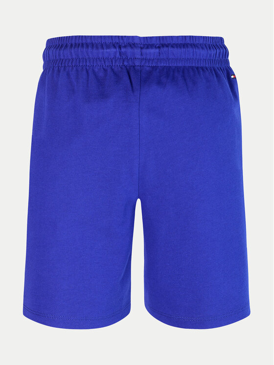 Tommy Hilfiger Tommy Hilfiger Szorty sportowe Graphic KB0KB09477 Niebieski Regular Fit