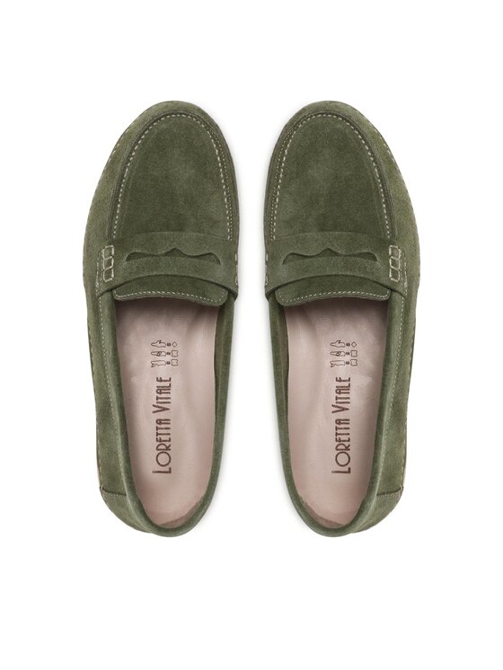 Loretta Vitale Loretta Vitale Мокасини 256 Зелений