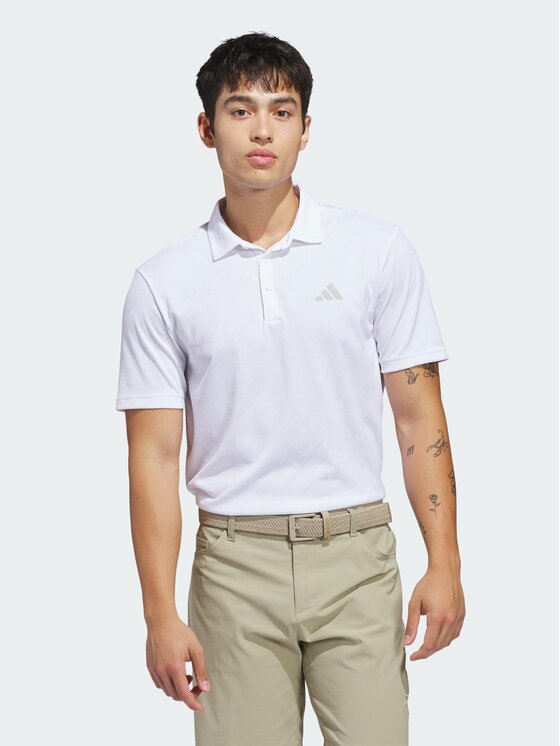 adidas adidas Polo 162288 Biały Regular Fit