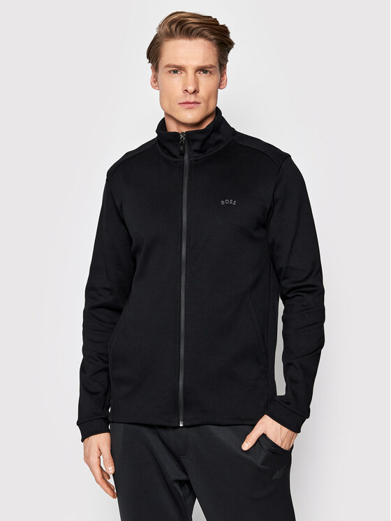 Férfi Pulóver BOSS, Méret: M, Fekete, Skaz Curved 50469097