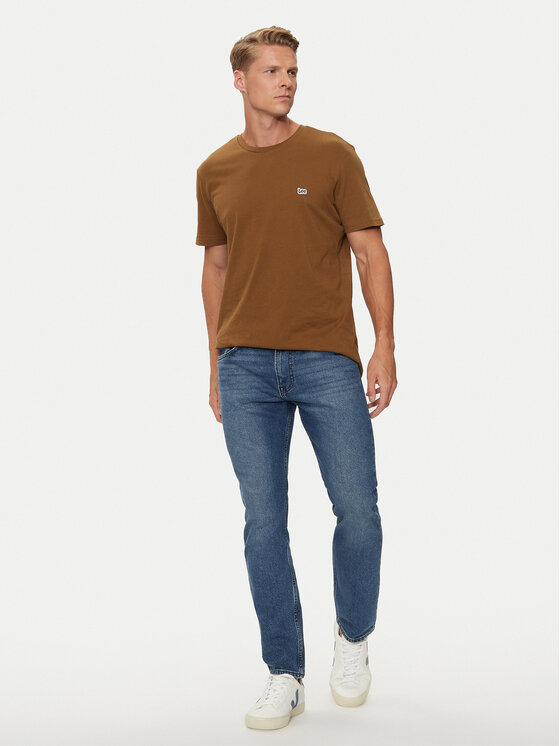 Lee Lee Jeansy Rider 112355794 Niebieski Slim Fit